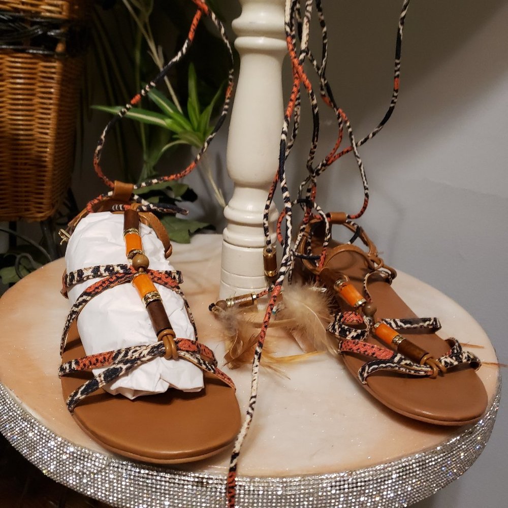 Aldo Ninna Flat Gladiator  Sandals